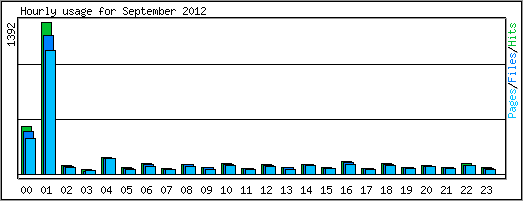 Hourly usage