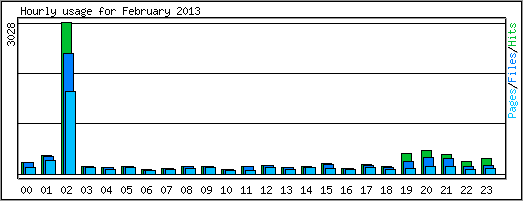 Hourly usage