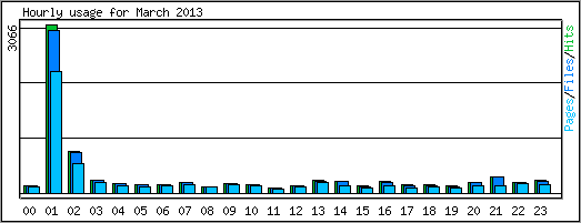 Hourly usage