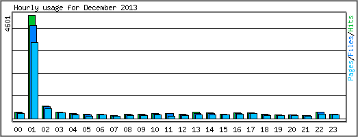 Hourly usage