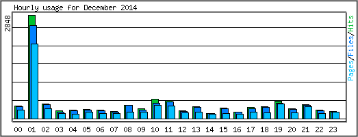 Hourly usage