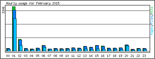 Hourly usage