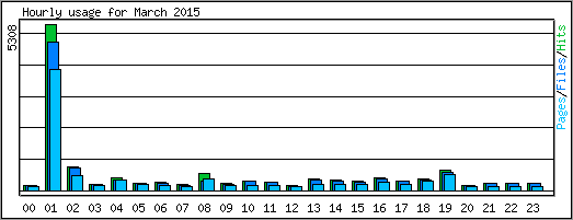 Hourly usage