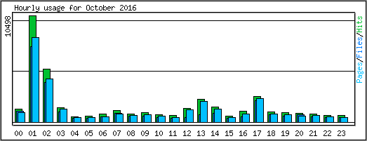 Hourly usage