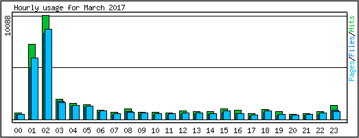 Hourly usage