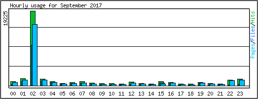 Hourly usage