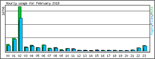 Hourly usage