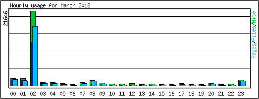 Hourly usage